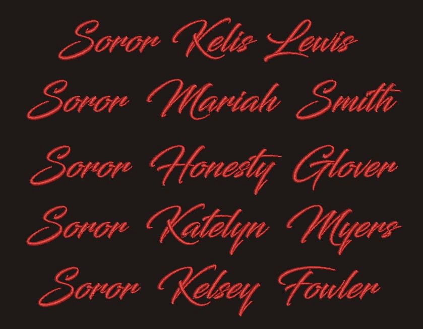 Custom Name Embroidery Digitizing | Text & Font Digitizing | Machine Embroidery File