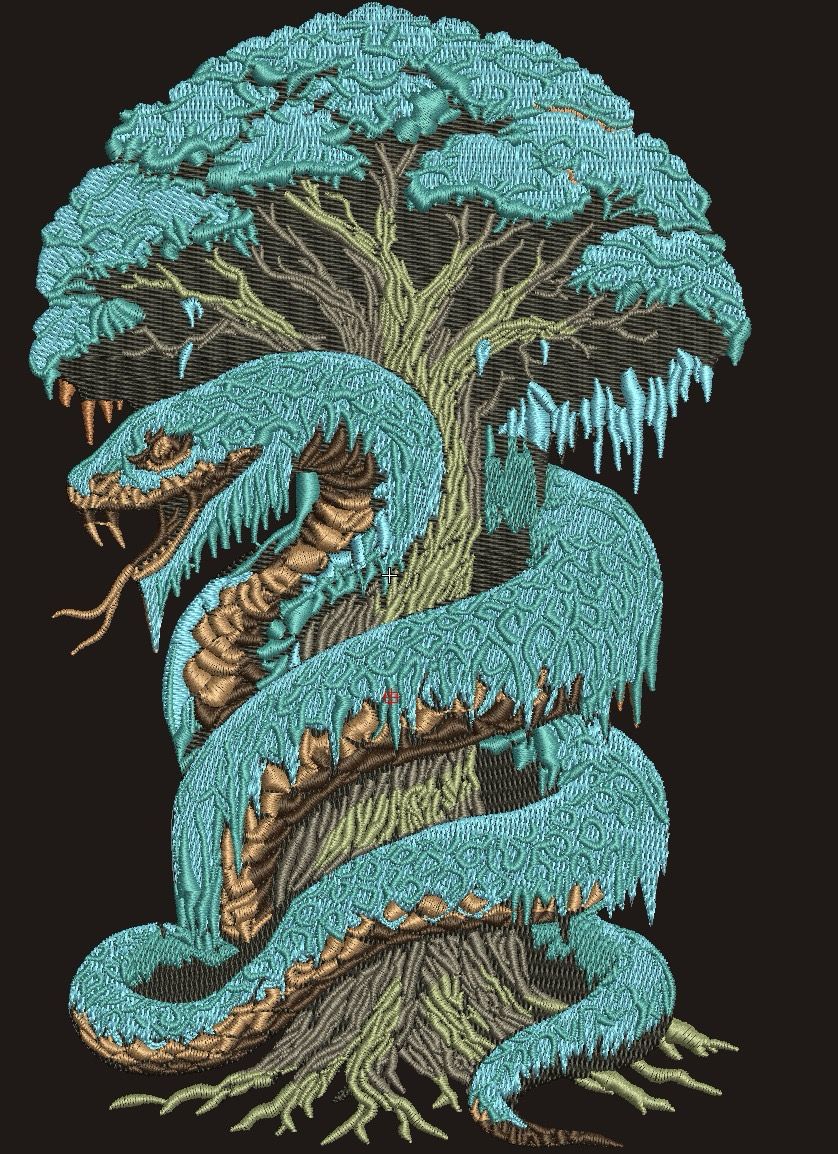 Custom Jacket Back Embroidery Digitizing | Machine Embroidery Files