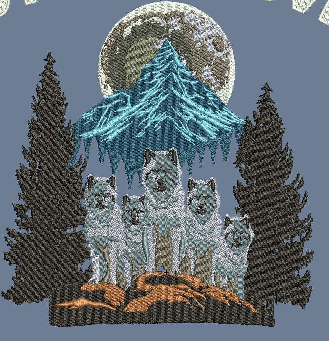 Custom Jacket Back Embroidery Digitizing | Machine Embroidery Files