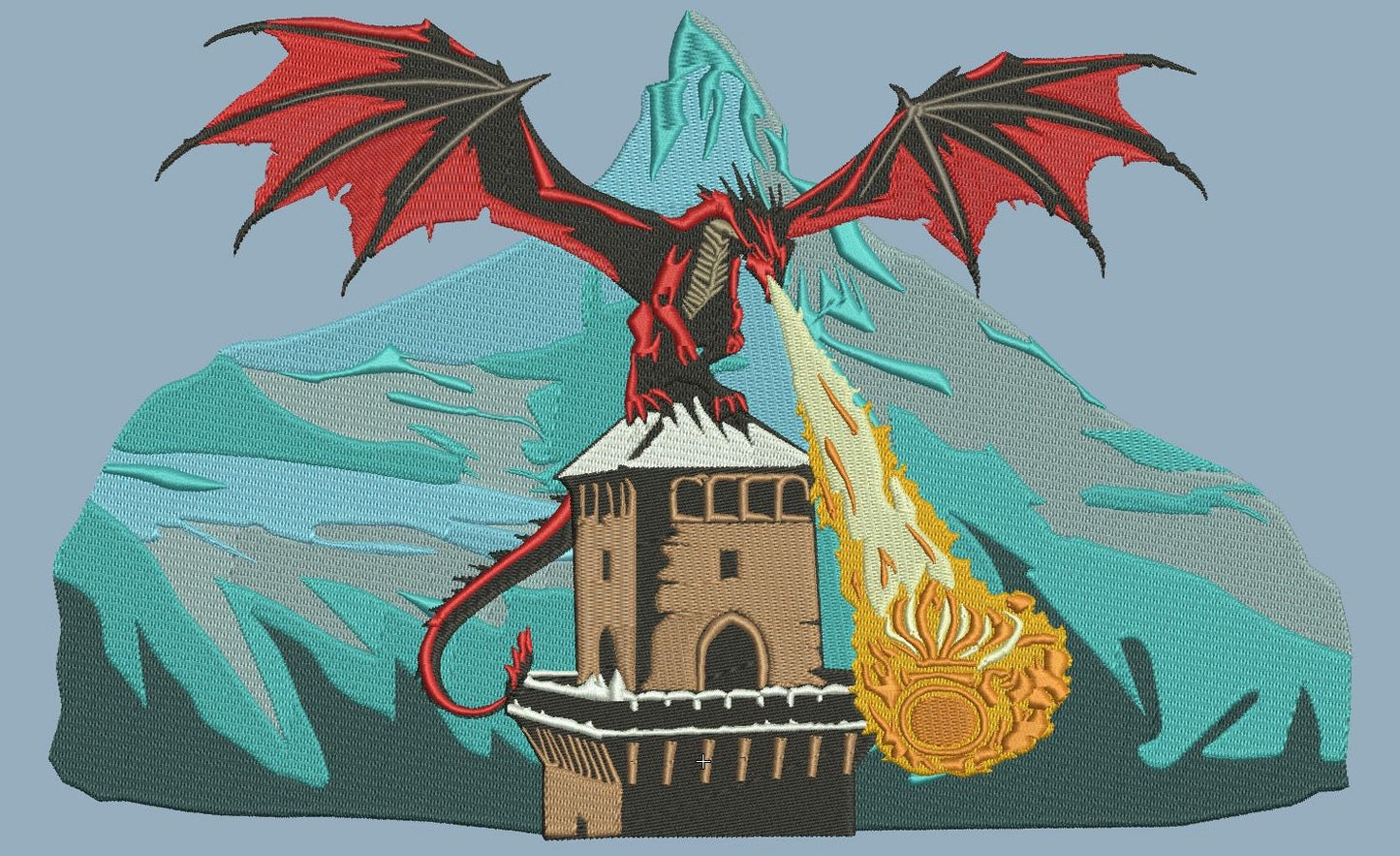 Custom Jacket Back Embroidery Digitizing | Machine Embroidery Files