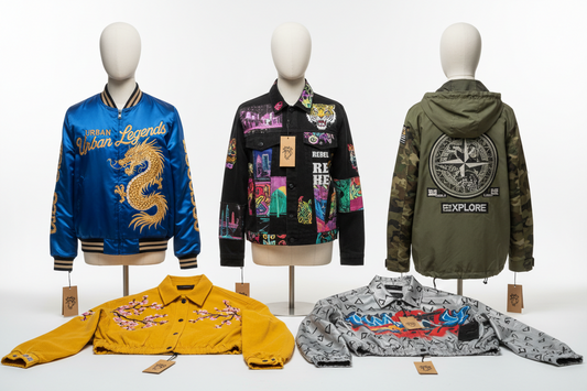 Custom jackets | Embroidered & Printed | Upload Your design